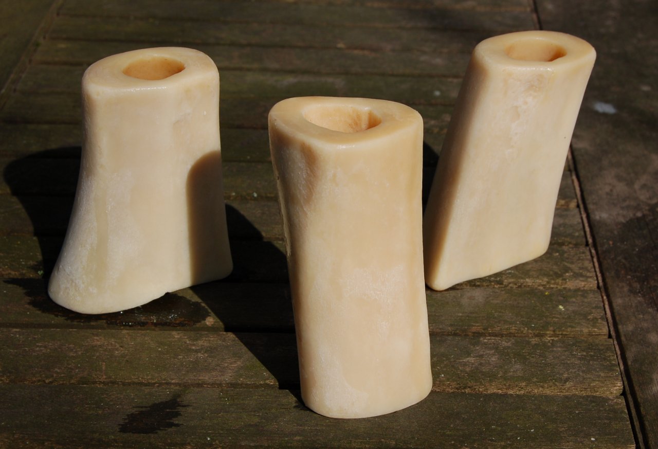 KAISH 43x6x9 Cattle Bone Blank Guitar Nut Real Pure Bone Nut for LP or Acoustic Guitar